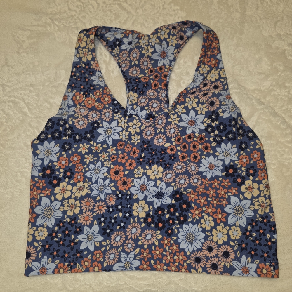 Aerie Floral Matching Workout Set
